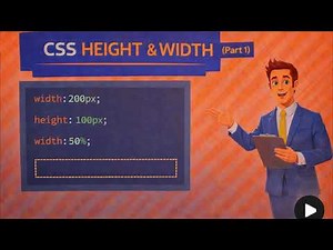 CSS Height & Width Explained (Part 1) | Size Elements in CSS | Learn With Moiz