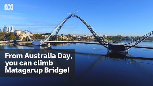 Are you excited to climb Matagarup Bridge?! You can take the 314 step hike up to the sky-deck from Australia Day 🇦🇺 Here's a sneak peak of what to expect: | ABC Perth