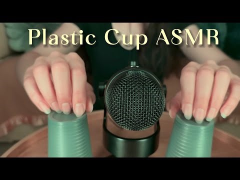 ASMR Plastic Cup Sounds for Sleep | Tapping, Crinkles & Scratching