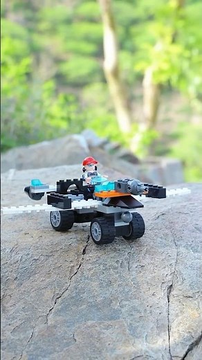 I built a lego fighter airplane jet ✈️