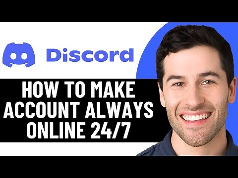 HOW TO MAKE A DISCORD ACCOUNT ALWAYS ONLINE 24/7 (FULL GUIDE) 2026!