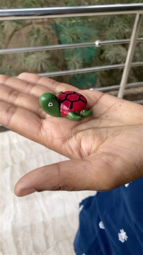 DIY turtle craft ||How to make DIY clay turtle craft ||#diy #shorts #turtle #clayart #youtubeshorts