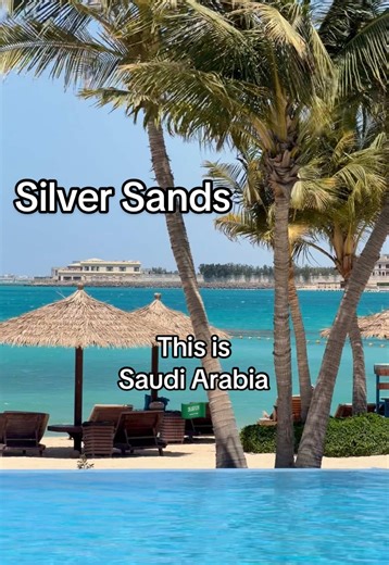 This is SAUDI! 🇸🇦 I can’t believe we live 35 min away from this beach .. Silver Sands private Beach is pure magic 🌊✨ The hype is real! Crystal-clear water, soft golden sand, & views that don’t even look real 😍 The water is so warm & perfect! You’ll never want to leave 🏖️ Sun, sea, & peaceful vibes all day long 🌅 If you’re looking for a place to relax, recharge, & just enjoy nature… this is it 💙 A special thanks to @Niche Arabia 🤍 #SilverSandsBeach #jeddahtiktokers #jeddah #saudiarabia🇸�