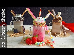Ice Cream Shake Recipe |3 types Of Ice Cream Shakes with 1 Ice cream| Caffe Style Ice Cream Shake
