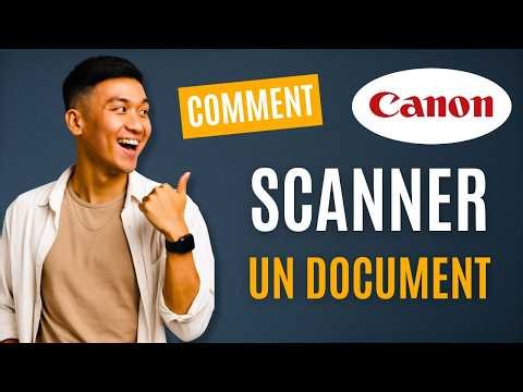 How to scan a document with a Canon TS3640