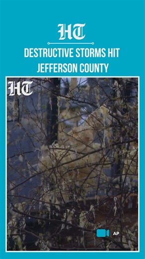 #WATCH | Destructive storms tore through Jefferson County, KY, late Wednesday, leaving behind a trail of devastation in Jeffersontown and Middletown. | Hindustan Times