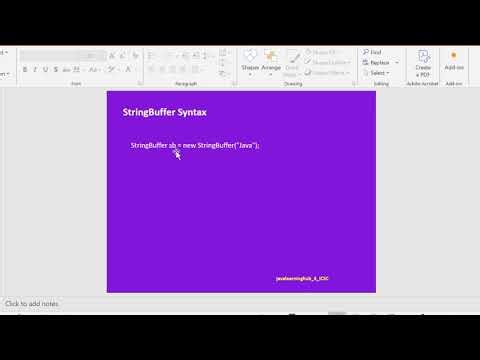 String vs StringBuffer l javalearninghub_4_ICSC