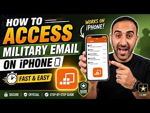 How to Access to Military Email From Your iPhone? (Full Tutorial)