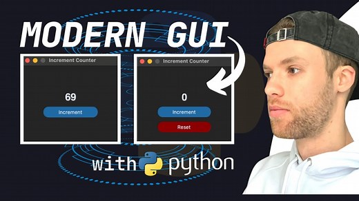 Python 颜值天花板！用 custom Tkinter 打造高逼格计数器