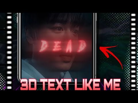 |3D Text That Improve your edit|Using Panzoid|Tutorial|