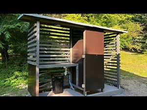 Building a Camping Washroom from Start to Finish 🚿