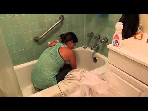 DIY Wedding Dress Stain Removal