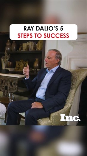 In order to be successful, you have to do five things. There’s a sequence to it.1. Have (audacious) goals.2. Identify and don't tolerate problems.3. Diagnose the problems to get at their root causes.4. Design a path to fix those things.5. Push through to results.This is what I call looping. Go for your goals, identify your problems, get to the root cause, design a path, and push through. Life is basically just doing that over and over again. If you do that, you'll make the advances.#Principles #