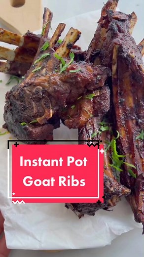 Tender Instant Pot Goat Ribs Recipe