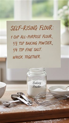 How To Make Self-Rising Flour