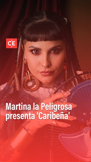 #CulturaYEntretenimiento | ¡Martina la Peligrosa Lanza 'Caribeña' y Vuelve a Sus Raíces! 🎶✨ "No me gusta trabajar bajo presión", confiesa #MartinalaPeligrosa al explicar su pausa en la música. Ahora regresa con 'Caribeña', un disco que describe como "un sueño"y con el que reconecta con su identidad. | El Tiempo