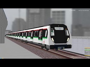 OpenBVE - North West Line - SMRT Alstom Movia R151