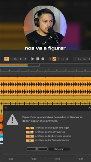 Como guardar correctamente un proyecto en ableton