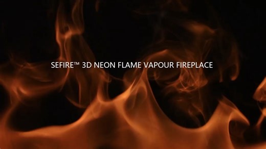 3D Intelligent Electric Fireplaces Remote Control Neon Flame Decorative LED Vapor Steam Water Fireplace Insert Indoor Use Villas