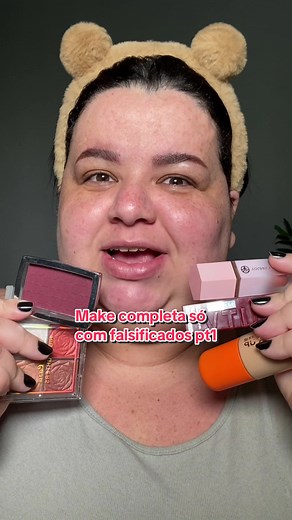 Desafio de Maquiagem: Make Completa só com Cópias 🤣 Parte 1