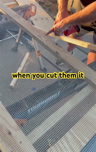 Making brooder lids with a little help from ​⁠‪@MilwaukeeTool‬