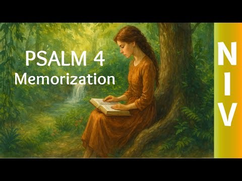 Psalm 4 NIV Memorization Song – One Hour Bible Memory Track – Evening Prayer of Trust in God