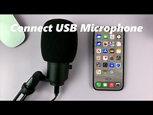 iPhone14/14 Pro: How To Connect A USB Microphone