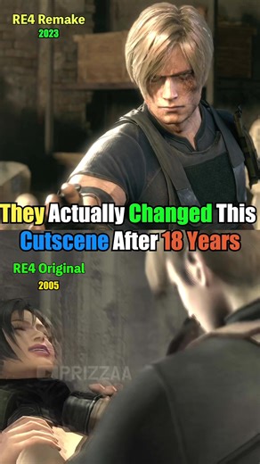 They Actually Changed This Cutscene After 18 Years #residentevilrequiem #residentevil