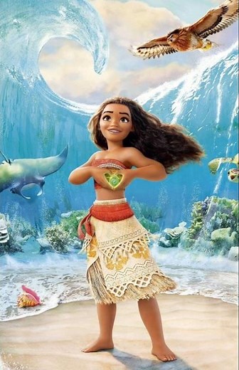 Top 10 🌊✨ Moana’s Magical Wallpaper | Top HD Disney Backgrounds! 🏝️🌺