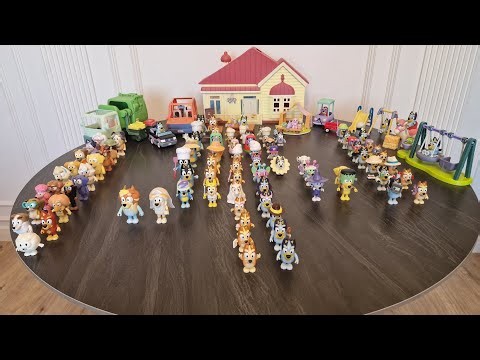 Every Bluey Figure We Own! | 🐶 Bluey Toy Collection