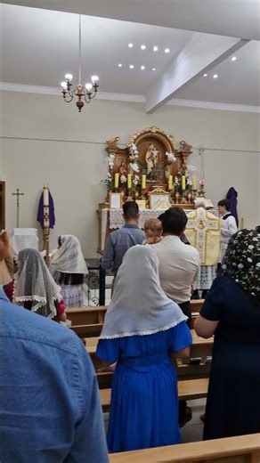 Renewal of Baptismal Promises (Creed) at the Tridentine Mass on Holy Saturday in São Paulo