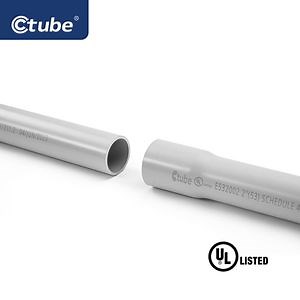 [Hot Item] UL Listed Schedule 40 80 Electrical Rigid Nonmetallic Conduit Pipe