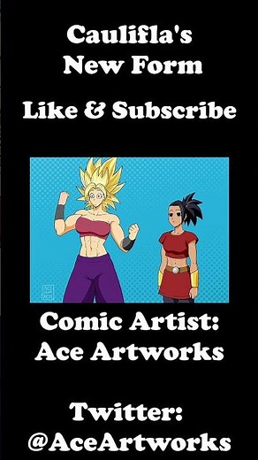 Caulifla's New Form | Dragon Ball Super Comic Dub