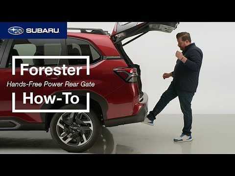 2025 Subaru Forester SUV | How-To Hands-Free Power Rear Gate