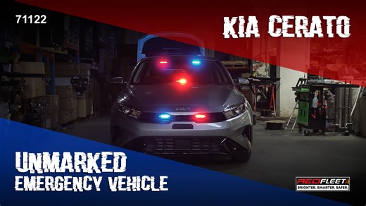 This Unmarked Emergency Vehicle boasts a discreet yet powerful setup, featuring red and blue warning lights strategically installed for maximum impact. The Powerflex perimeter lights in the front grille, Traffic Series dash deck lights, and Powerflex with Razorback Flashback Shield in the windows ensure a seamless integration that doesn't compromise the car's sleek aesthetics. When activated, witness the transformation as this unassuming Kia becomes a beacon of safety and authority! Let us help 