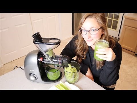 SiFENE Slow Masticating Juicer Review | Fruit & Vegetable, Juice Maker Extractor with Dual Mouth