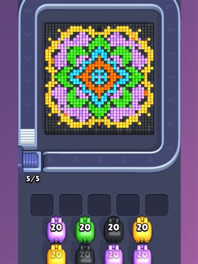 Pixel Flow - Level 1464 #pixelflow