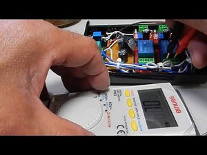 NE555 DC12V 遅延タイマーリレースイッチの動作