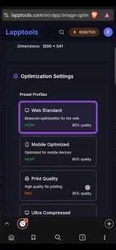 Image Optimizer Pro in Action #ai #tools