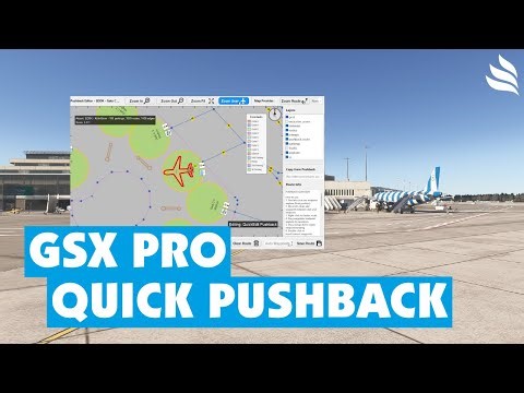 GSX Pro: Quick Edit Pushback Feature - push right away!