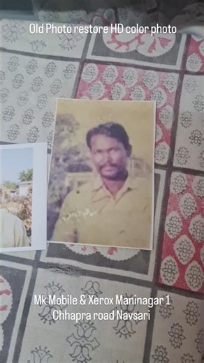 Old Photo restore HD color 4x6 & a4 size with photo frame #photorestoration #oldpicture