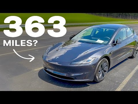 First Drive in the NEW Model 3 Long Range RWD