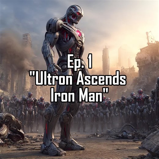 “IRON MAN ULTRON FUSION 🤖⚡️ Meet IRONTRON” Ep. 1: Ultron Ascends Iron Man Ultron now controls Iron Man’s armor… Next another Avenger falls. Comments the next Avenger for Ep. 2 👇🏾 #IronMan #Ultron #MarvelFusion #Irontron #AIArt