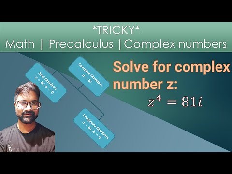 Write the complex number 81i in the exponential form. Solve the equation z^4 = 81i