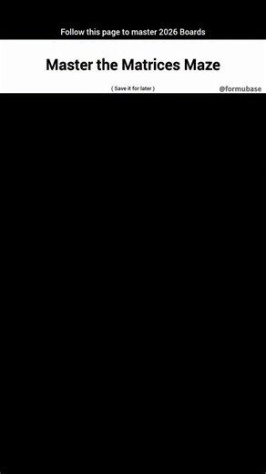 FormuBase | Cheatsheets on Instagram: "📘 Matrix types made simple! 💡 From Square to Skew Symmetric, here’s your visual guide to ace any matrix question 🔥 💾 Save this post & tag a friend who needs this cheat sheet! 👉 Follow @formubase for more breakdowns like this! . . #MatrixTypes #MathBasics #FormuBase #StudyWithFormu #LearnMathematics #MathStudy #StudentCommunity #StudyMotivation #SmartLearning #educationhub"