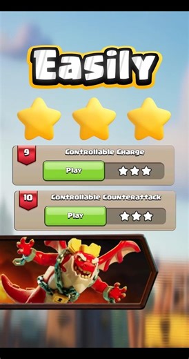 How to 3 Star Dragon Campaign 9th & 10th Challenge FAST