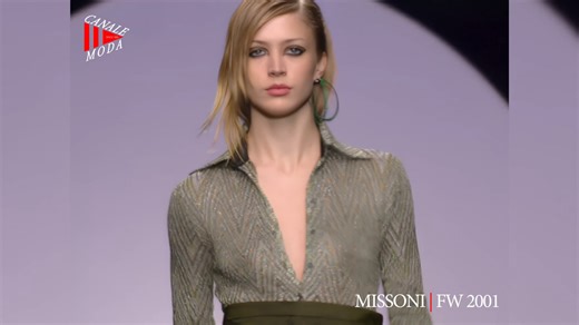 MISSONI Fall Winter 2001 Milano 4K - Canale Moda