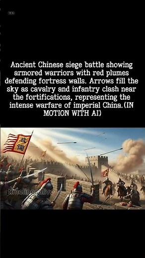 Ancient Chinese Siege Warfare Epic Battle at the Great Wall