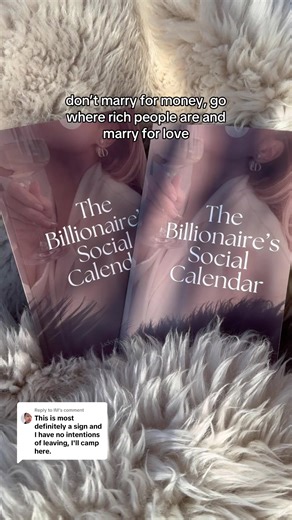 Replying to @IM ladies grab my Billionaire’s Social Calendar in Bio🥳 #fyp #oldmoney #dating