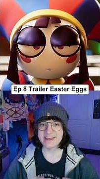 Easter Eggs in The Amazing Digital Circus Ep 8 Trailer #animation #tadc #digitalcircus
